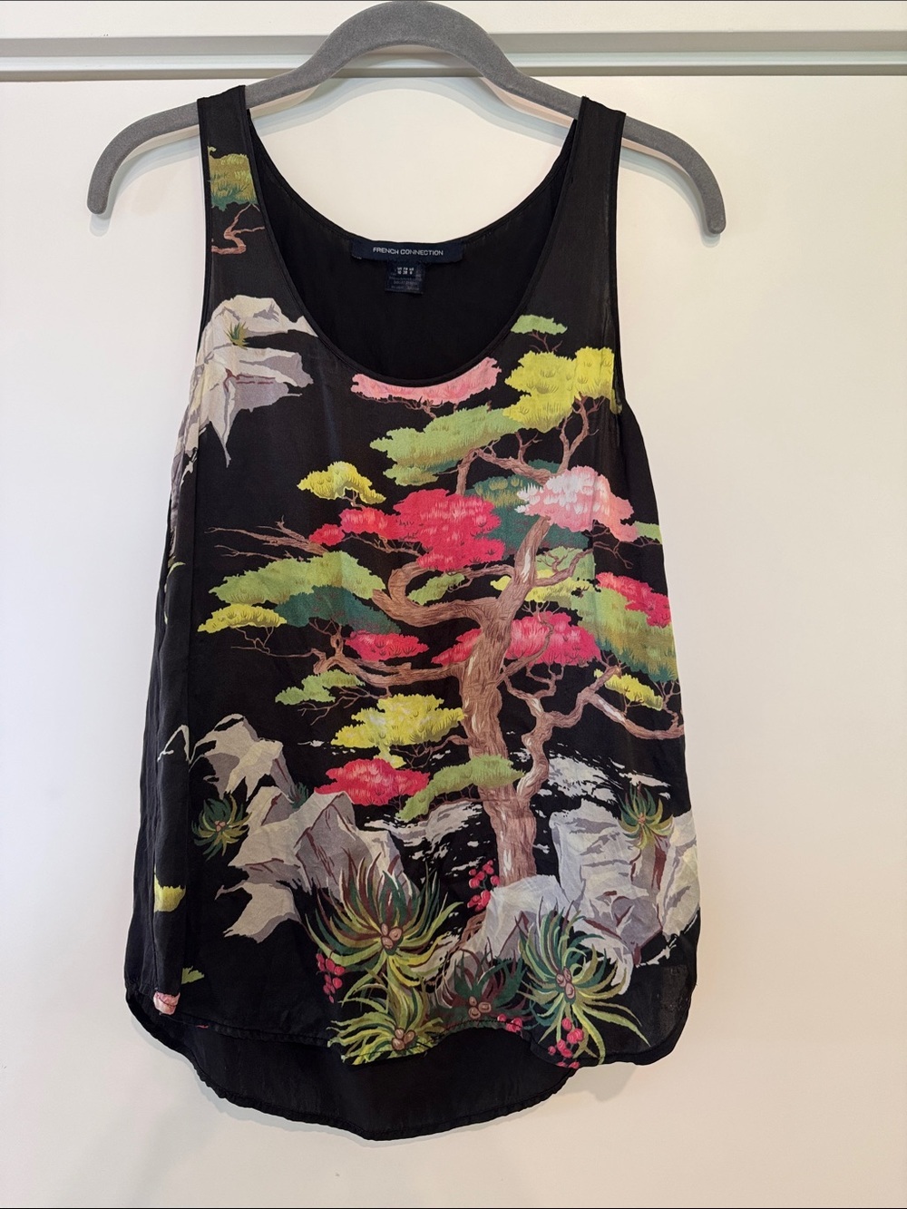 French Connection Silk Top Size 6